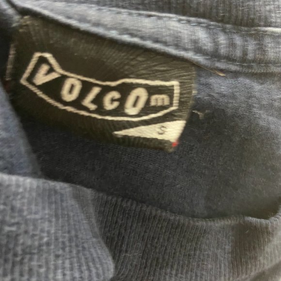 Blue Volcom Circle Neck Sweater - Picture 3 of 3